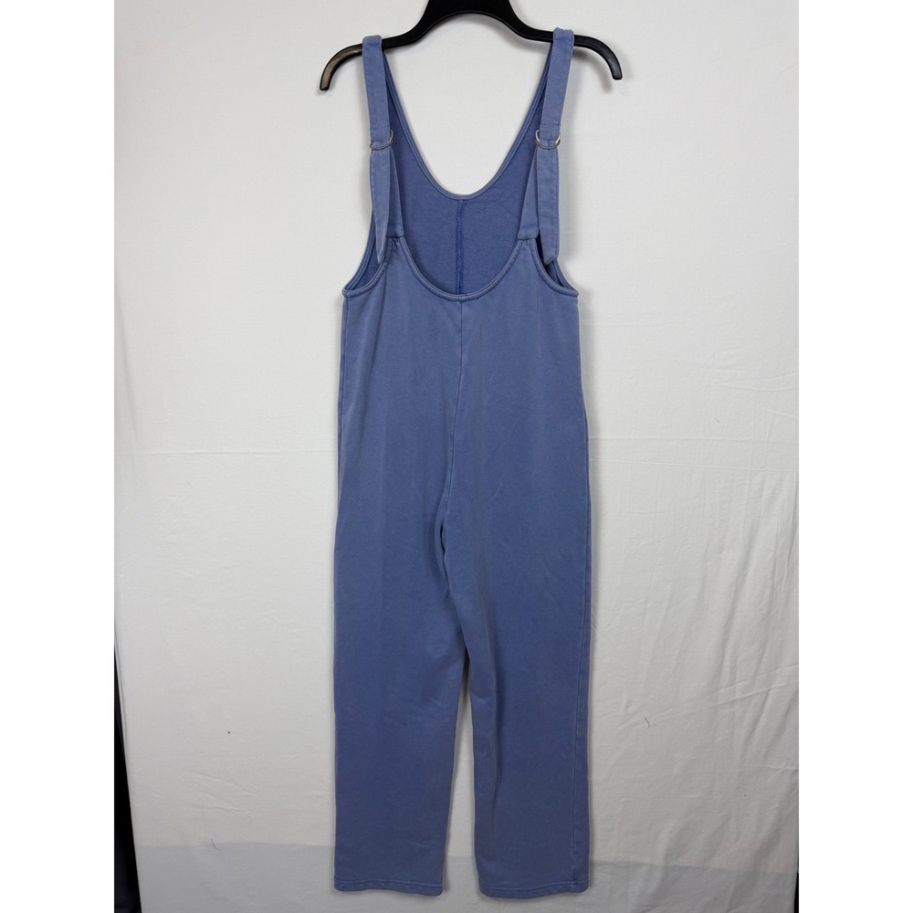 ButterMelon French Terry Overalls Women S Blue Adjustable‎ Strap Jumpsuit